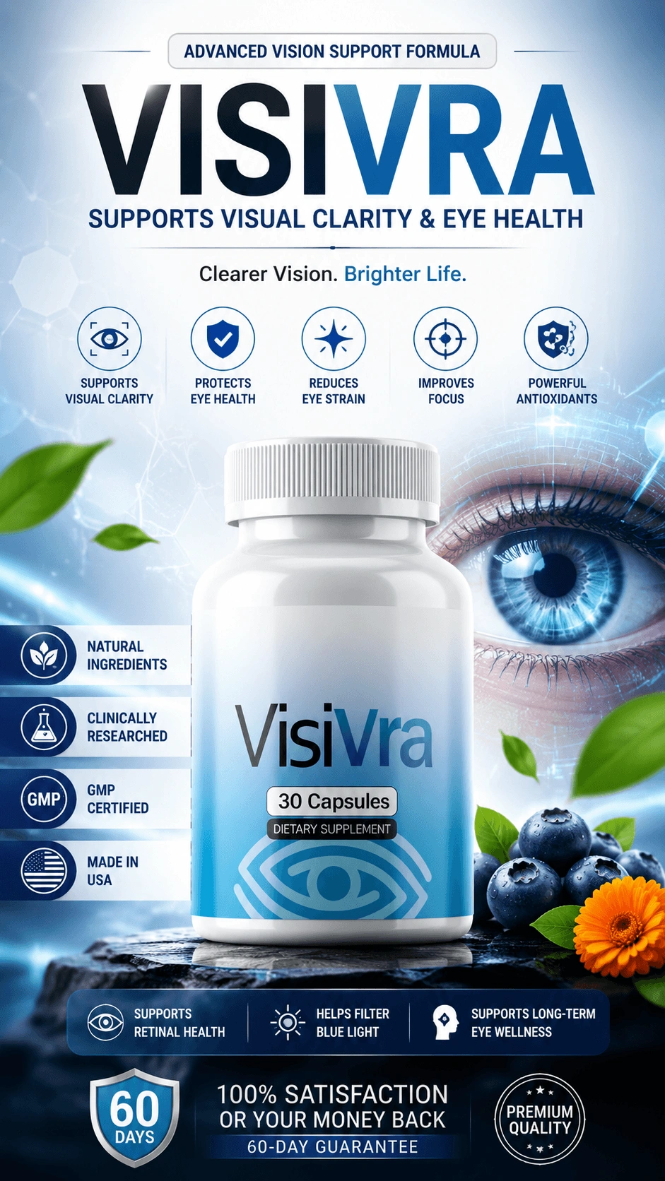 Visivra Supplement Bottle